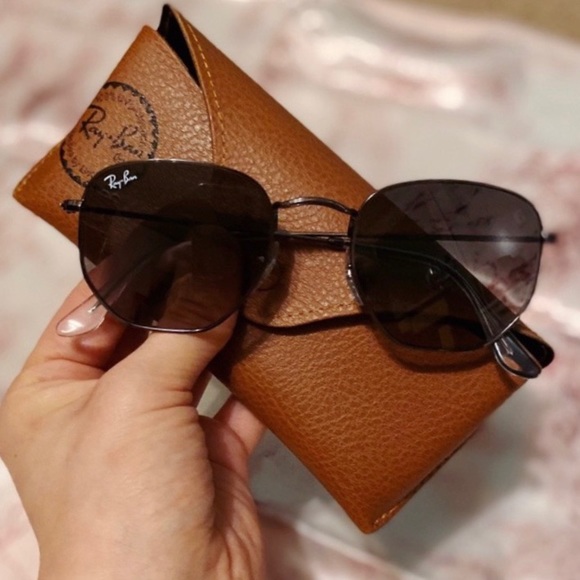 Ray-Ban Accessories - NWT! Ray-Ban 51 mm Hexagonal Aviator Sunglasses